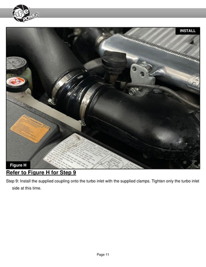 aFe Power 50-70026DN Cold Air Intake for 08-21 Toyota Land Cruiser J200 4.5L V8