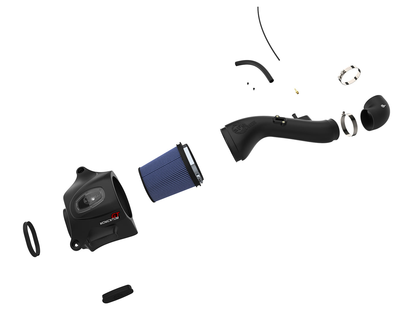 aFe 50-70027R Momentum GT Cold Air Intake w/ Pro 5R Media For Toyota LC V8
