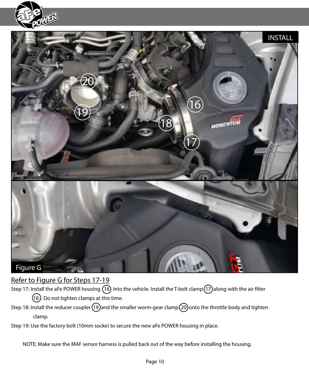 aFe Momentum GT Pro Dry S Cold Air Intake | Ford Mustang GT V8-5.0L (18-19) (50-70033D)