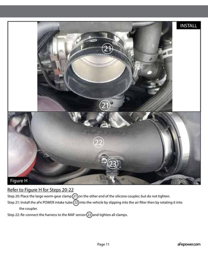aFe Momentum GT Pro 5R Cold Air Intake System | Ford Mustang GT (18-19) (50-70033R)