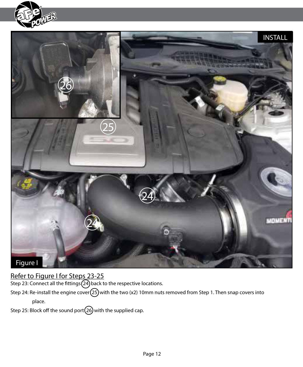 aFe Momentum GT Pro 5R Cold Air Intake System | Ford Mustang GT (18-19) (50-70033R)