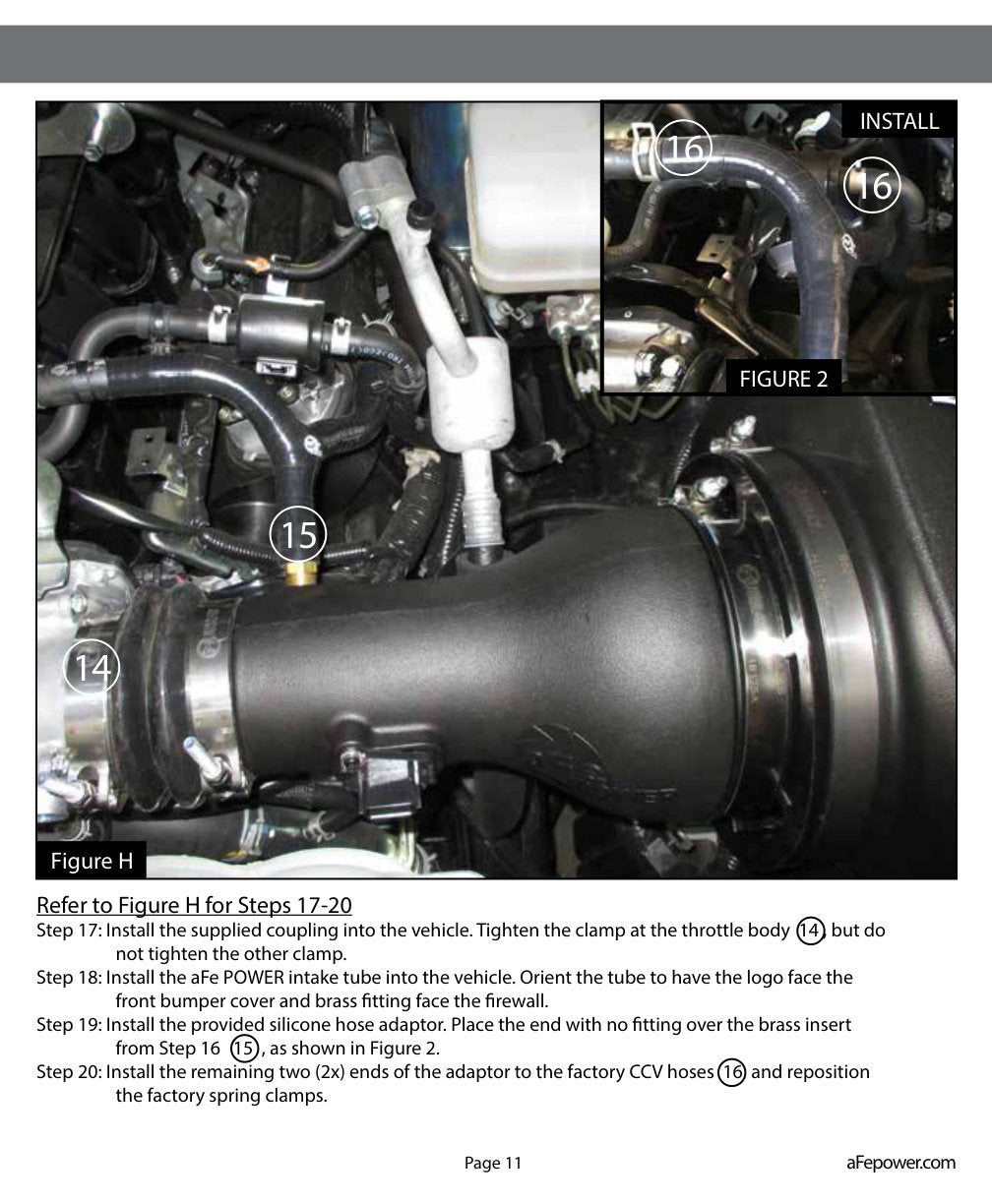 aFe Momentum HD 9in Cold Air Intake | Nissan Titan XD 17-21 (50-70034D)