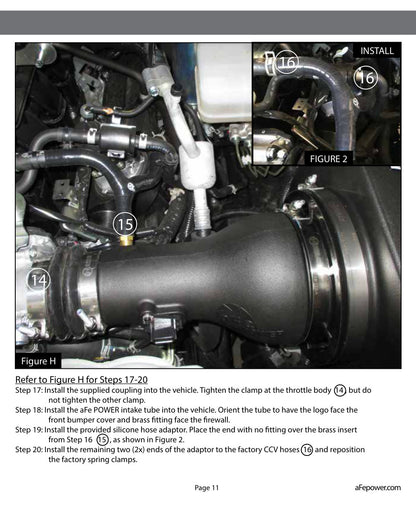 aFe Momentum HD 9in Cold Air Intake | Nissan Titan XD 17-21 (50-70034D)