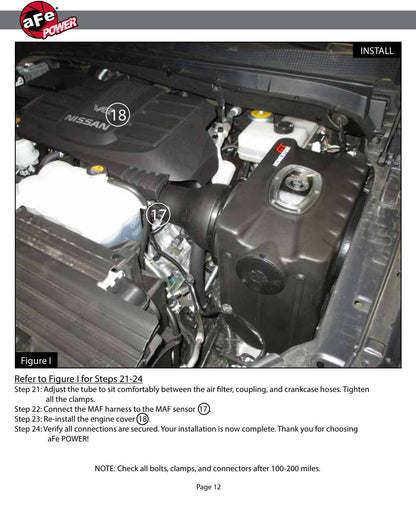 aFe Momentum HD Pro 10R Cold Air Intake | Nissan Titan XD V8-5.6L (17-19) (50-70034R)