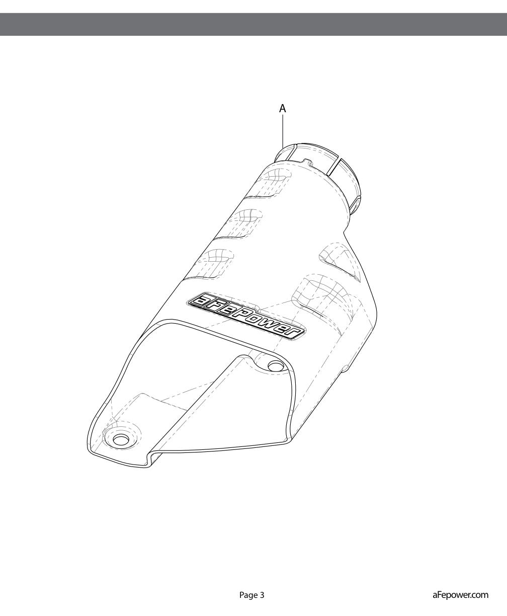 aFe Momentum GT Air Scoop | Nissan Titan XD (17-26) (50-70034S)