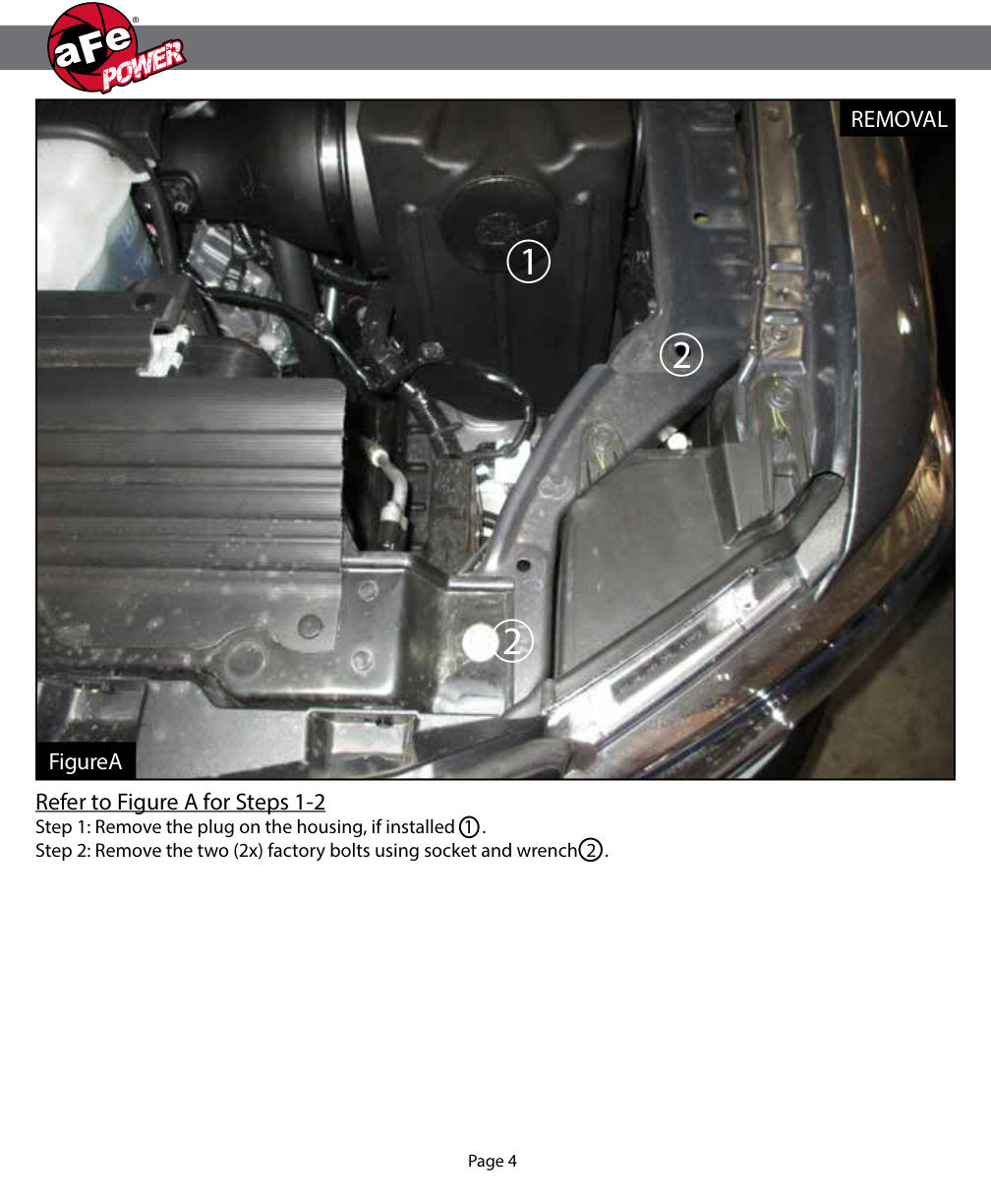 aFe Momentum GT Air Scoop | Nissan Titan XD (17-26) (50-70034S)