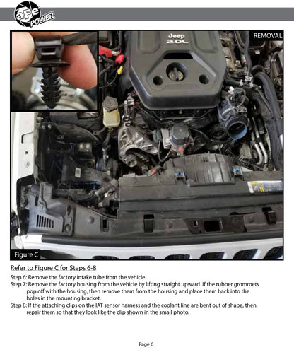 aFe Momentum GT Pro DRY S Cold Air Intake System | Jeep Wrangler JL 2018 I4-2.0L (50-70035D)