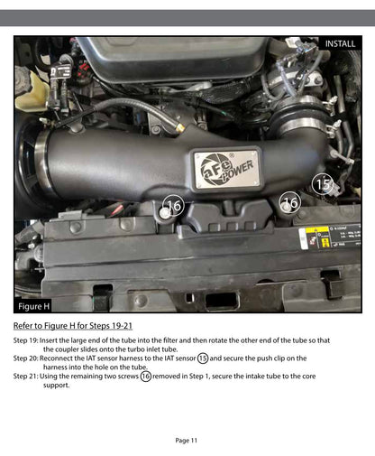 aFe Momentum GT Pro DRY S Cold Air Intake System | Jeep Wrangler JL 2018 I4-2.0L (50-70035D)