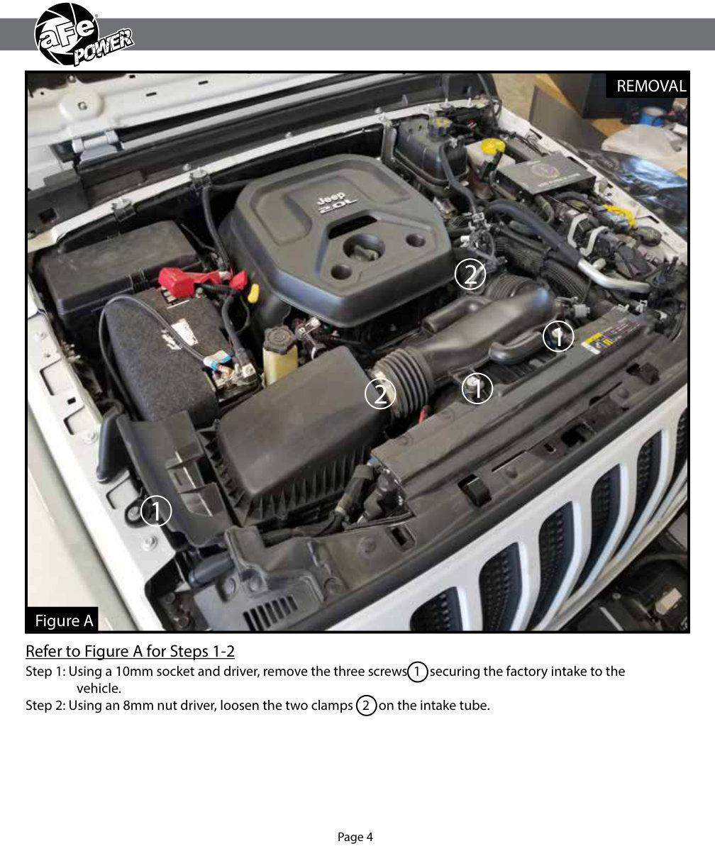 aFe Momentum GT Cold Air Intake | Jeep JL 2.0L (18-23) (50-70035G)