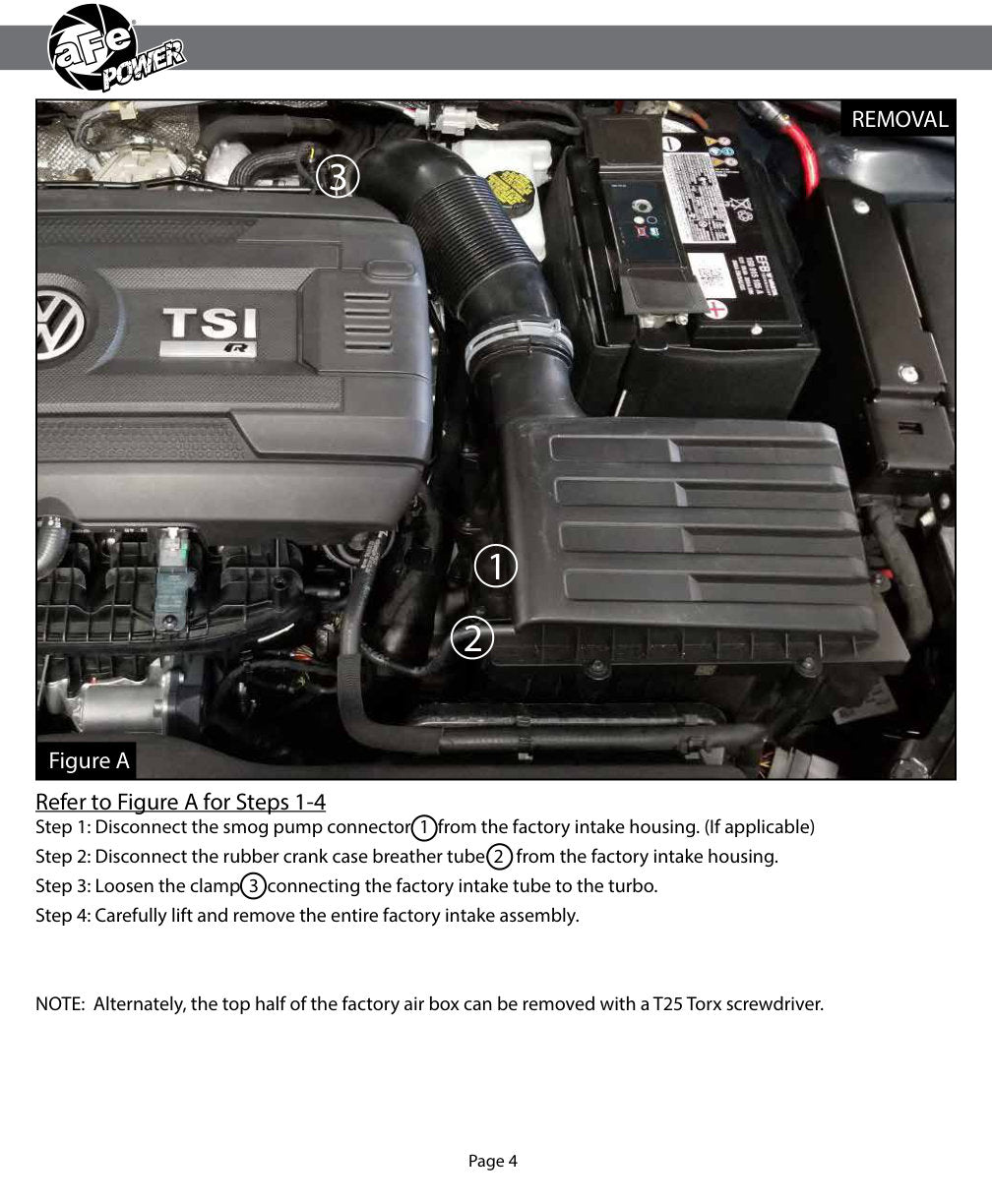 aFe Momentum GT CAI | VW Golf R/GTI (12-20) (50-70036D)