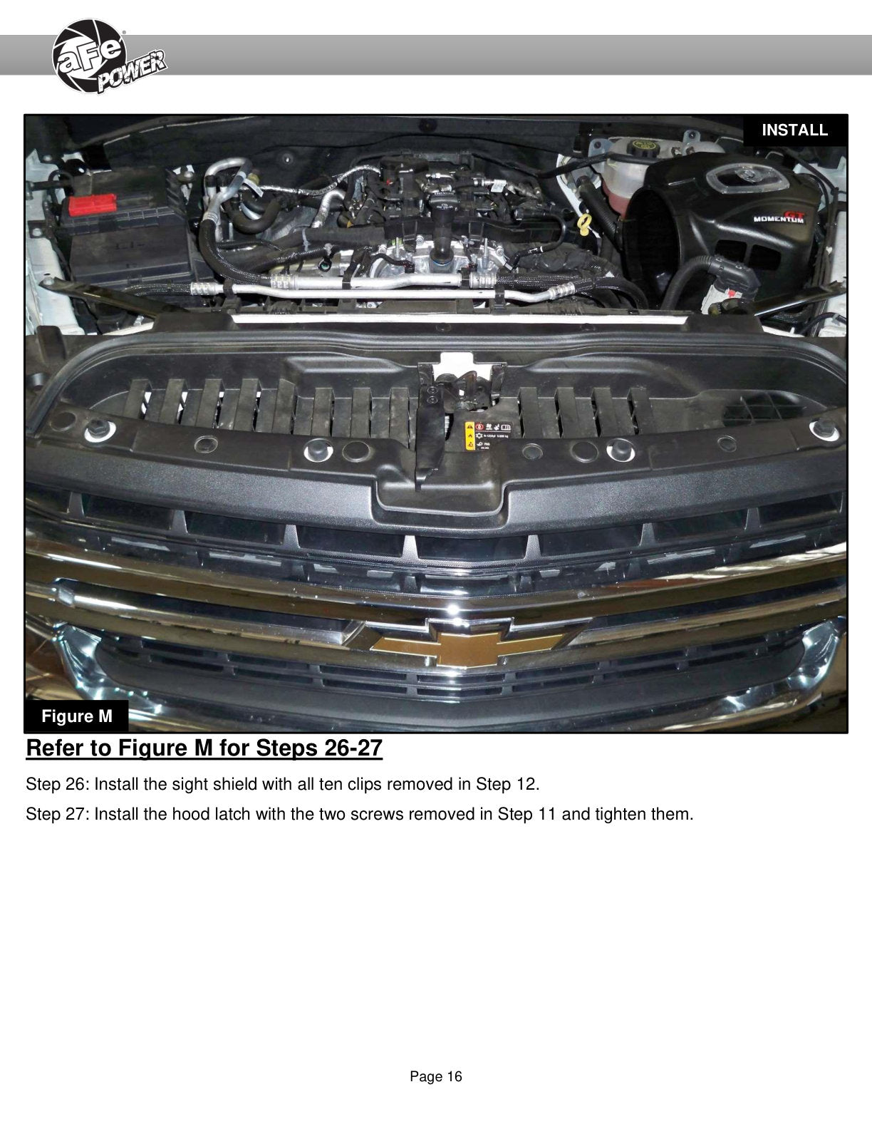 aFe Momentum GT Pro DRY S Cold Air Intake System | GM Silverado/Sierra 1500 (19-20) (50-70042D)