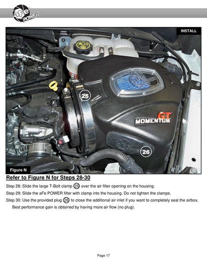 aFe Momentum GT Pro DRY S Cold Air Intake System | GM Silverado/Sierra 1500 (19-20) (50-70042D)