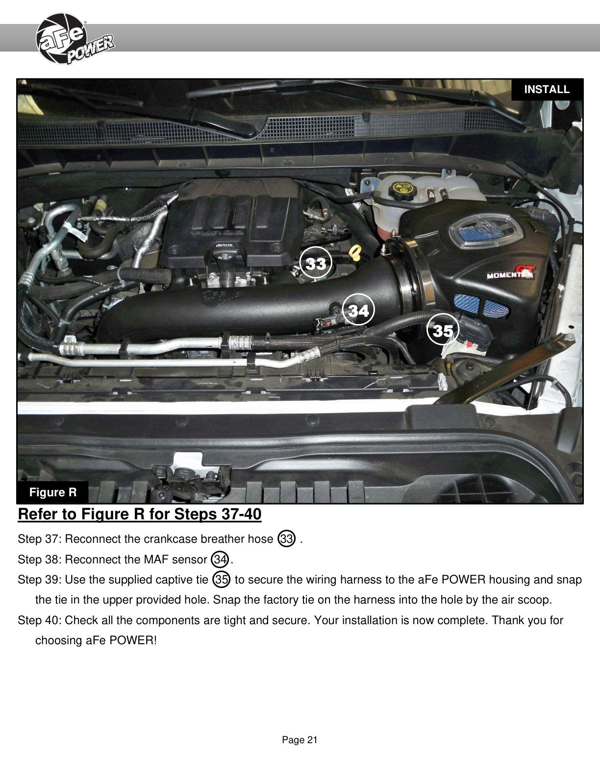 aFe Momentum GT Pro DRY S Cold Air Intake System | GM Silverado/Sierra 1500 (19-20) (50-70042D)