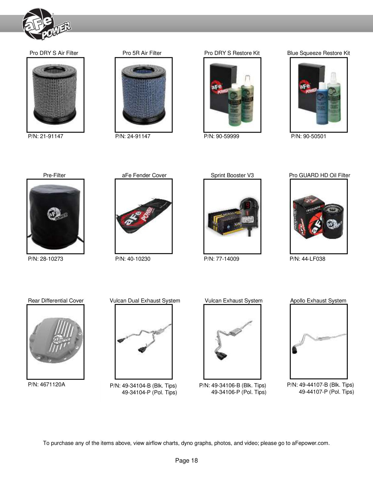 aFe Momentum GT | GM Truck 4.3L V6 18-21 (50-70043D) (SPF5070043D)