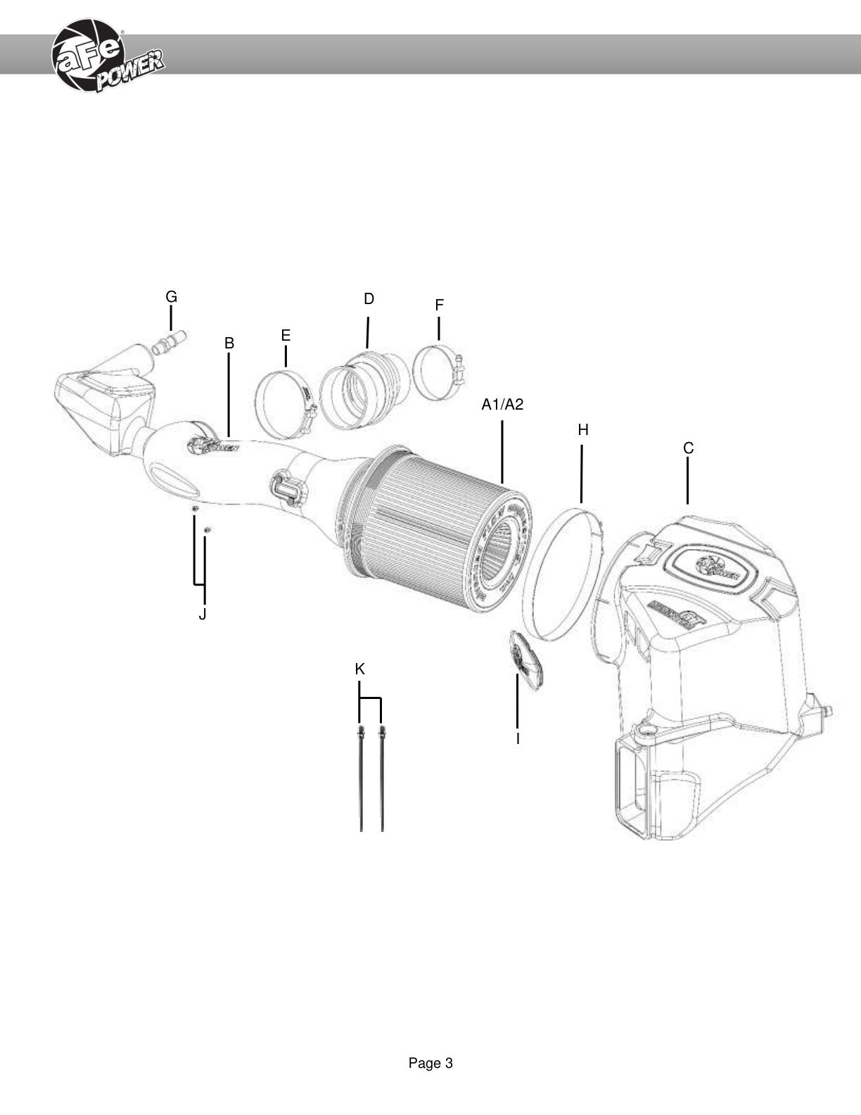 aFe Momentum GT Pro 5R CAI | GM Truck 18-26 / Sierra 14-19 / Silverado 18-19 (50-70043R)
