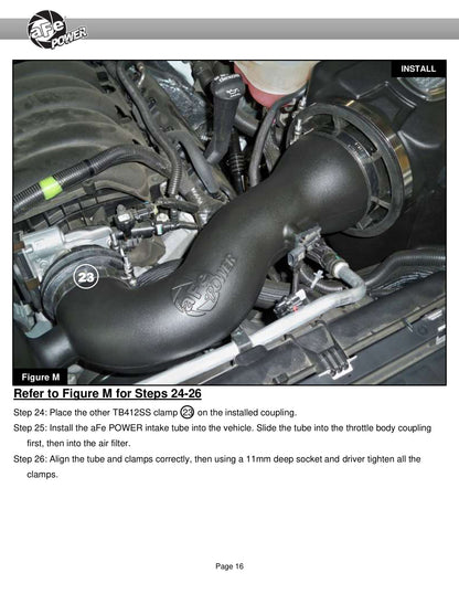 aFe Momentum GT Pro 5R Cold Air Intake | GM Silverado/Sierra 1500 V6-4.3L/V8-5.3/6.2L (50-70044R)