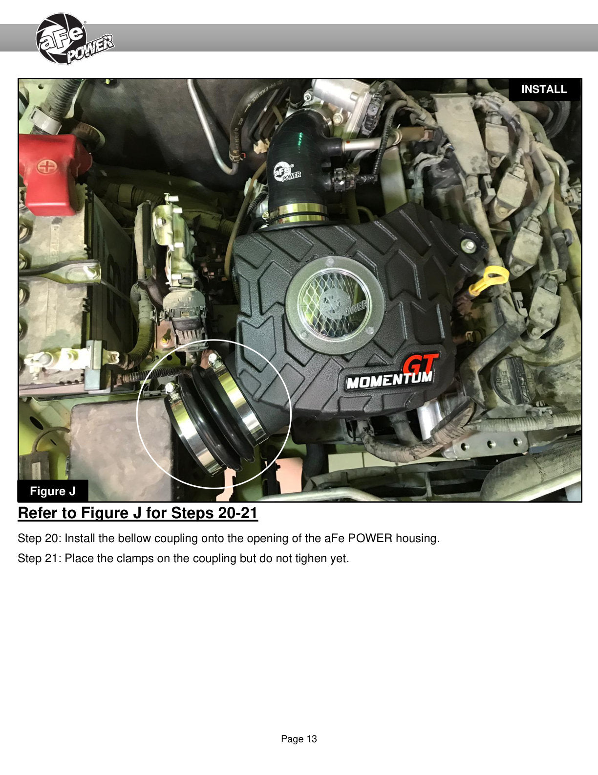 aFe 19-20 Suzuki Jimny 1.5L Momentum GT Cold Air Intake w/ Pro 5R Media