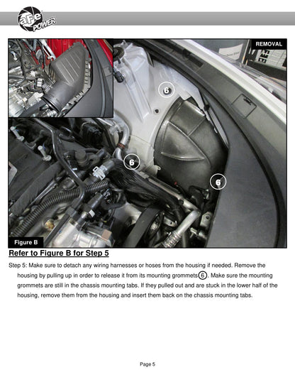 aFe Momentum GT Pro 5R Cold Air Intake | Cadillac CTS-V GM Alpha (15-19) (50-70049R)