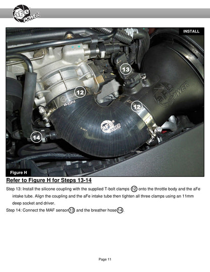 aFe Momentum GT Pro 5R Cold Air Intake | Cadillac CTS-V GM Alpha (15-19) (50-70049R)