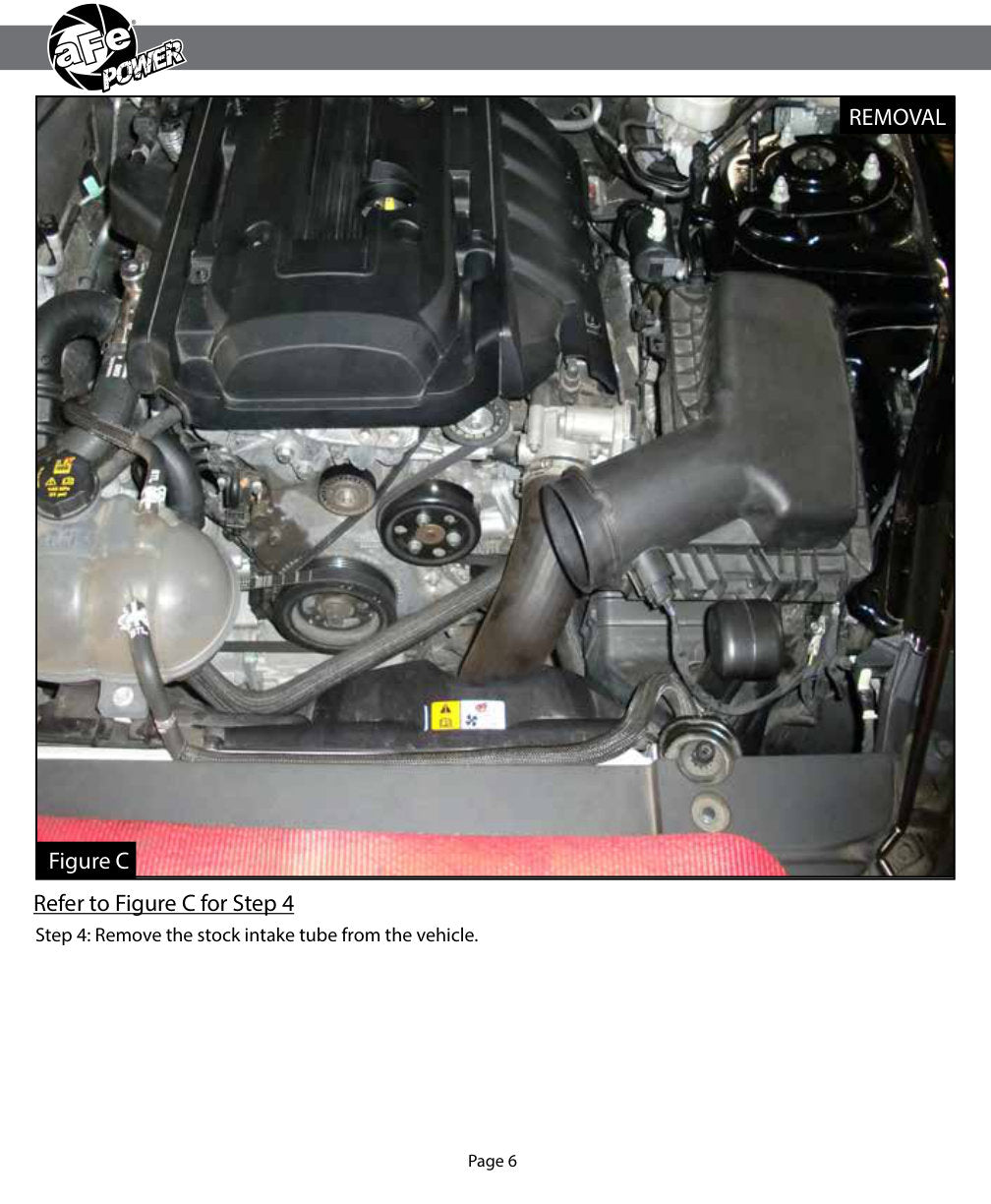 aFe Momentum GT CAIS | Ford Mustang (18-19) 2.3L EcoBoost w/ Pro 5R Media (50-70050R)