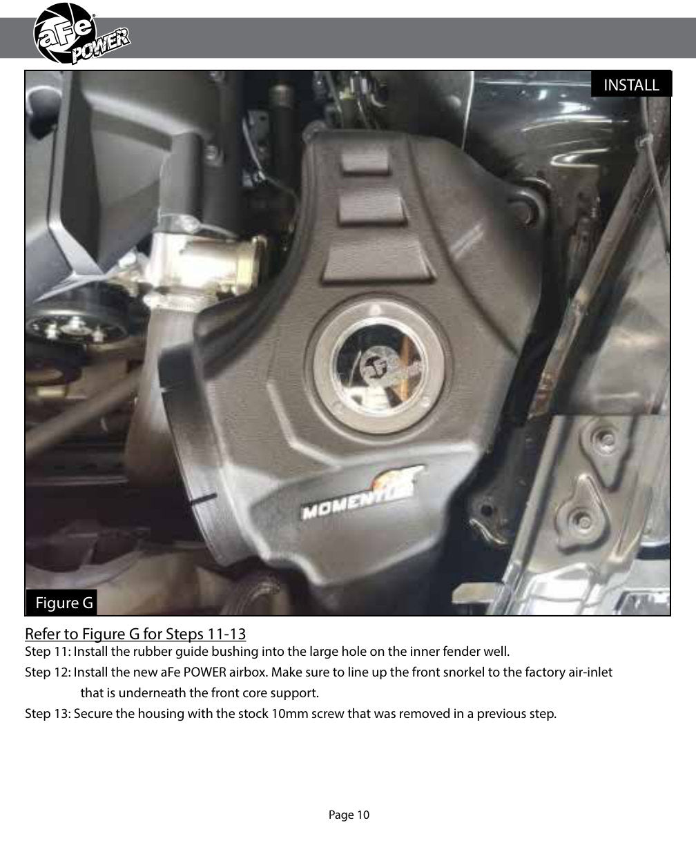 aFe Momentum GT CAIS | Ford Mustang (18-19) 2.3L EcoBoost w/ Pro 5R Media (50-70050R)