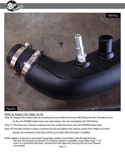 aFe Momentum GT CAIS | Ford Mustang (18-19) 2.3L EcoBoost w/ Pro 5R Media (50-70050R)