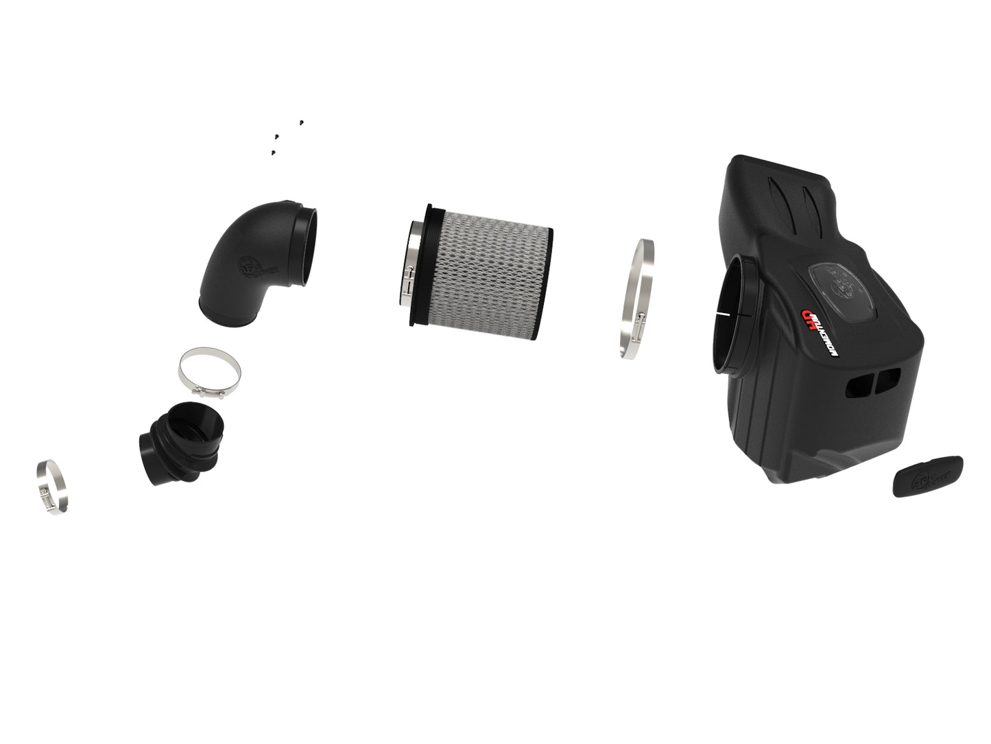 aFe Momentum HD Cold Air Intake w/ Pro Dry S Media | RAM Diesel Trucks L6-6.7L (19-20) (50-70051D)
