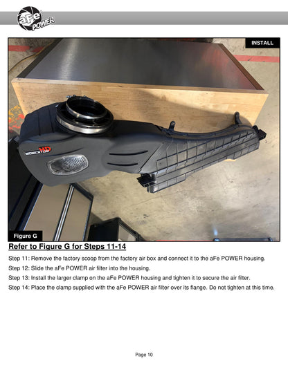 aFe Momentum HD Cold Air Intake w/ Pro Dry S Media | RAM Diesel Trucks L6-6.7L (19-20) (50-70051D)