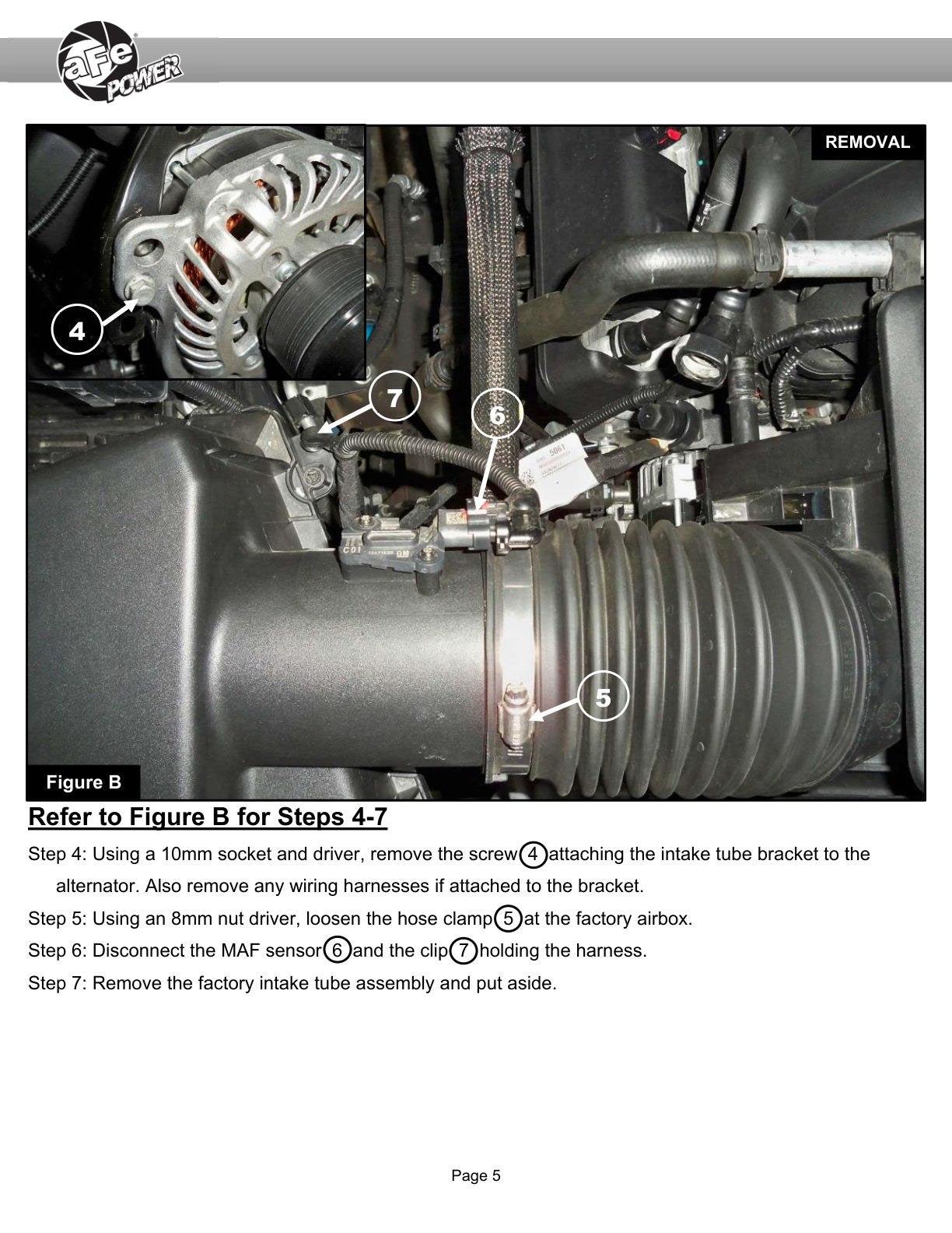 aFe Momentum GT Pro 5R Cold Air Intake | GM Trucks 2500/3500HD V8-6.6L (20) (50-70055R)