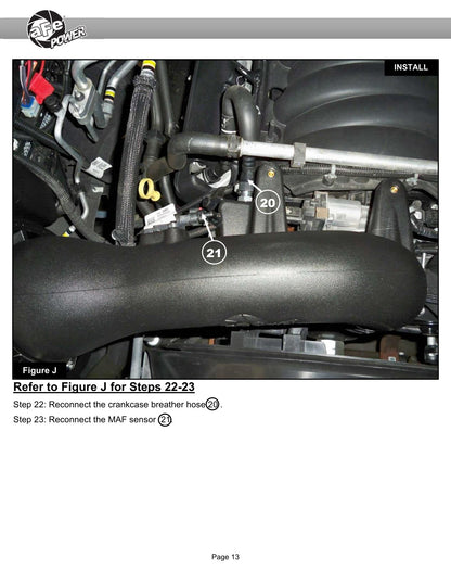 aFe Momentum GT Pro 5R Cold Air Intake | GM Trucks 2500/3500HD V8-6.6L (20) (50-70055R)
