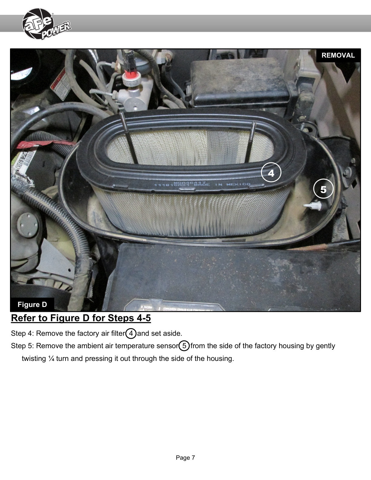 aFe Momentum HD Cold Air Intake w/ Pro Dry S Media | Ford Powerstroke 7.3L (94-97) (50-70057D)