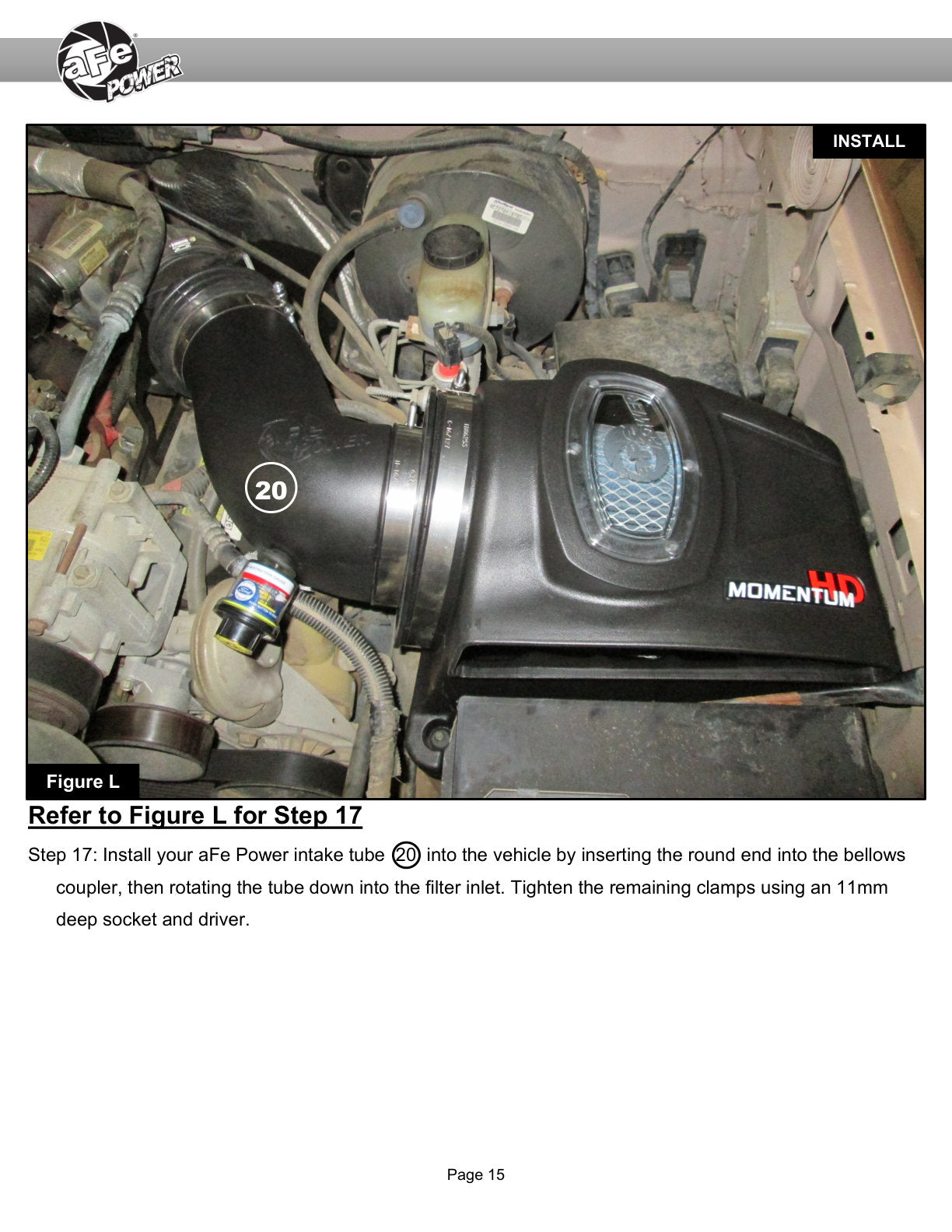 aFe Momentum HD Cold Air Intake w/ Pro Dry S Media | Ford Powerstroke 7.3L (94-97) (50-70057D)