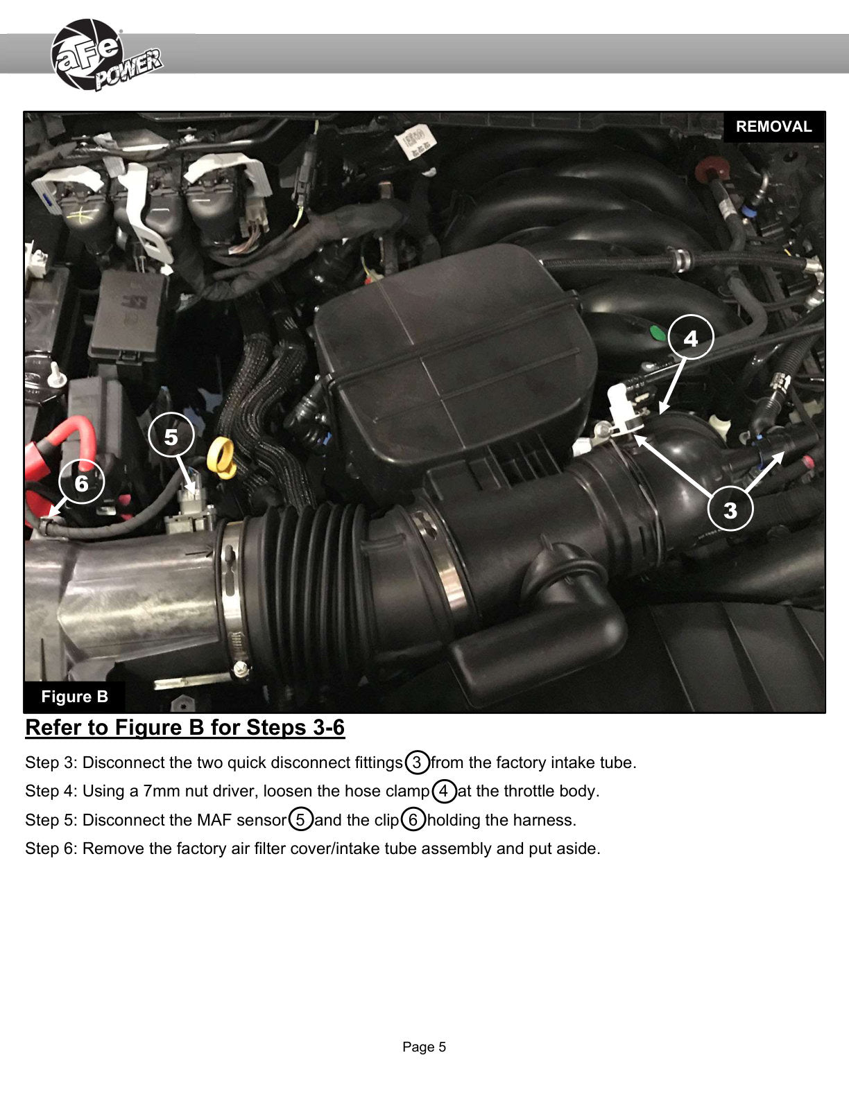 aFe Momentum GT Cold Air Intake System w/ Pro Dry S | Ford F-250/F-350 Super Duty V8-7.3L (50-70058D)