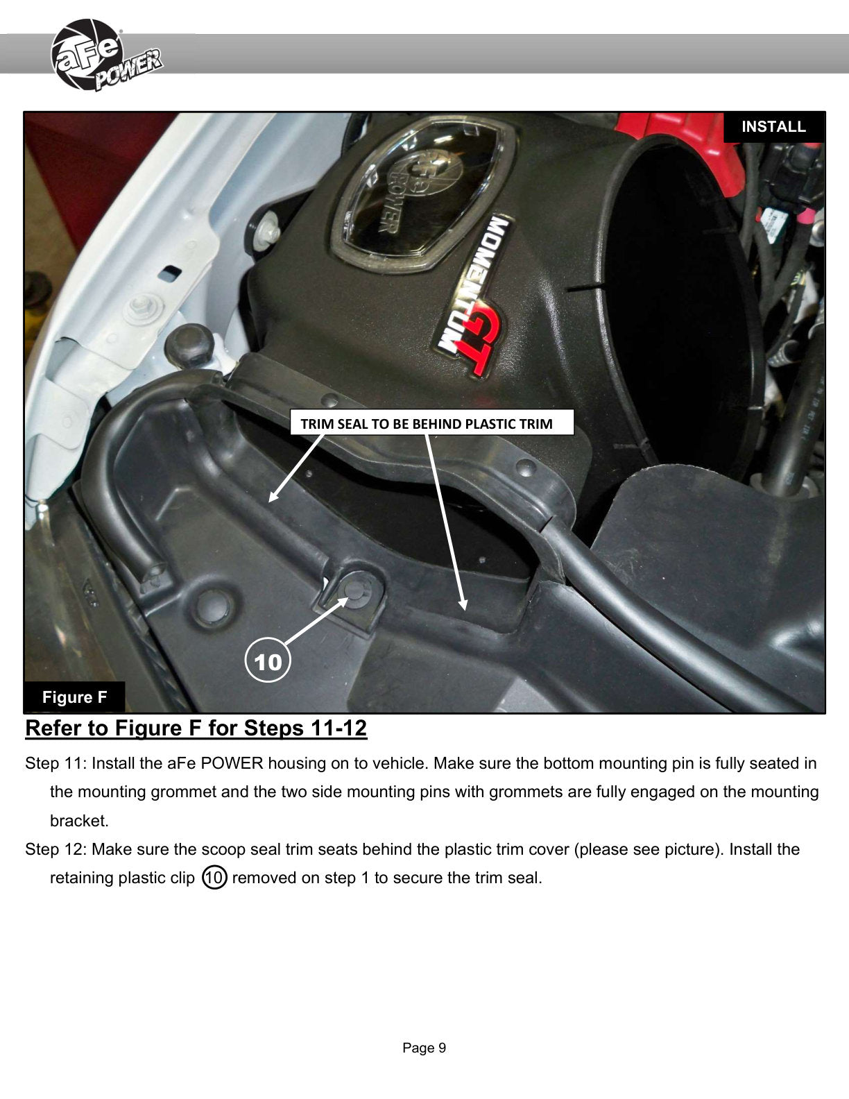 aFe Momentum GT Cold Air Intake System w/ Pro Dry S | Ford F-250/F-350 Super Duty V8-7.3L (50-70058D)