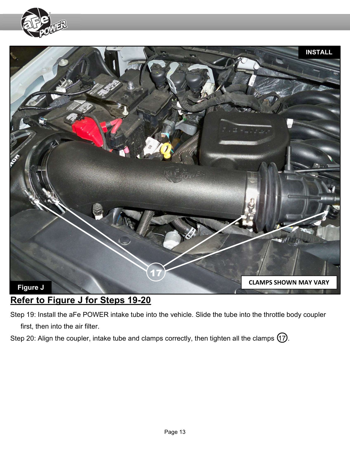 aFe Momentum GT Cold Air Intake System w/ Pro Dry S | Ford F-250/F-350 Super Duty V8-7.3L (50-70058D)