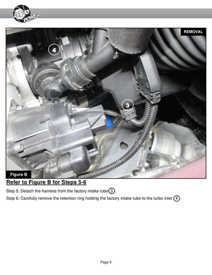 aFe Momentum GT Cold Air Intake w/ Pro 5R Filter | BMW M340i (G20) 3.0L L6 (20-21) (50-70060R)
