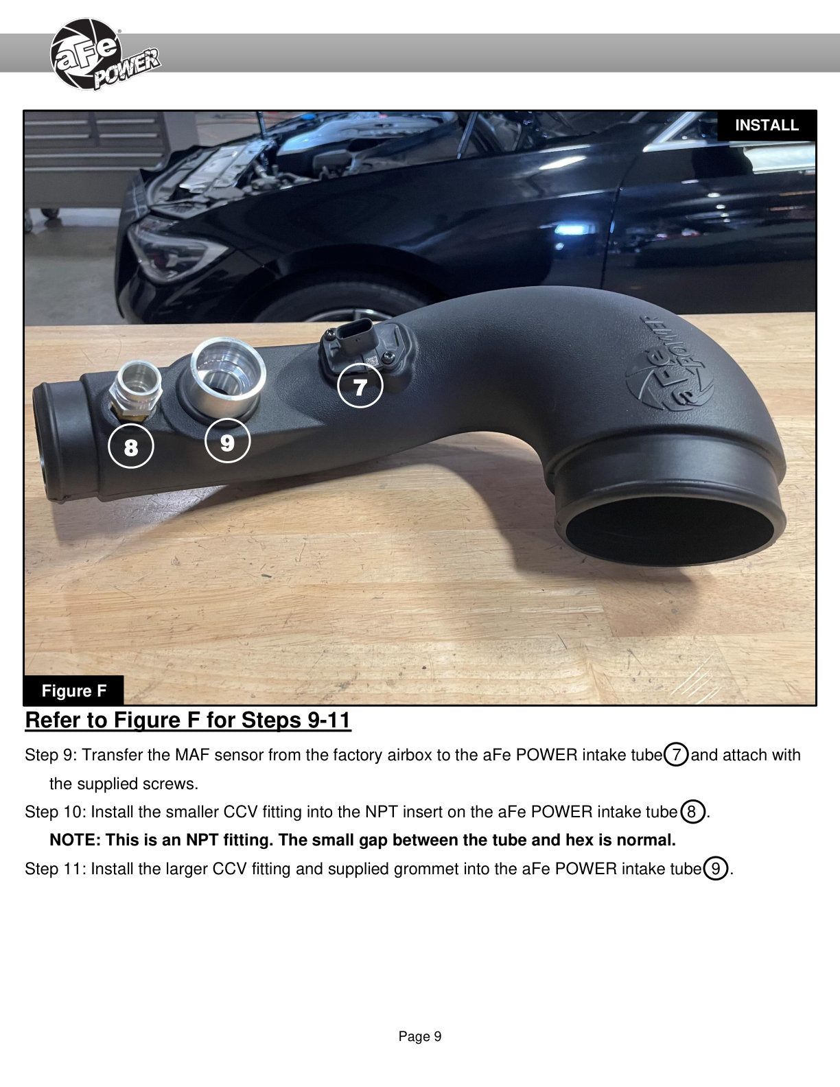 aFe Momentum GT Cold Air Intake System | BMW 330i B46/B48 (50-70061D)