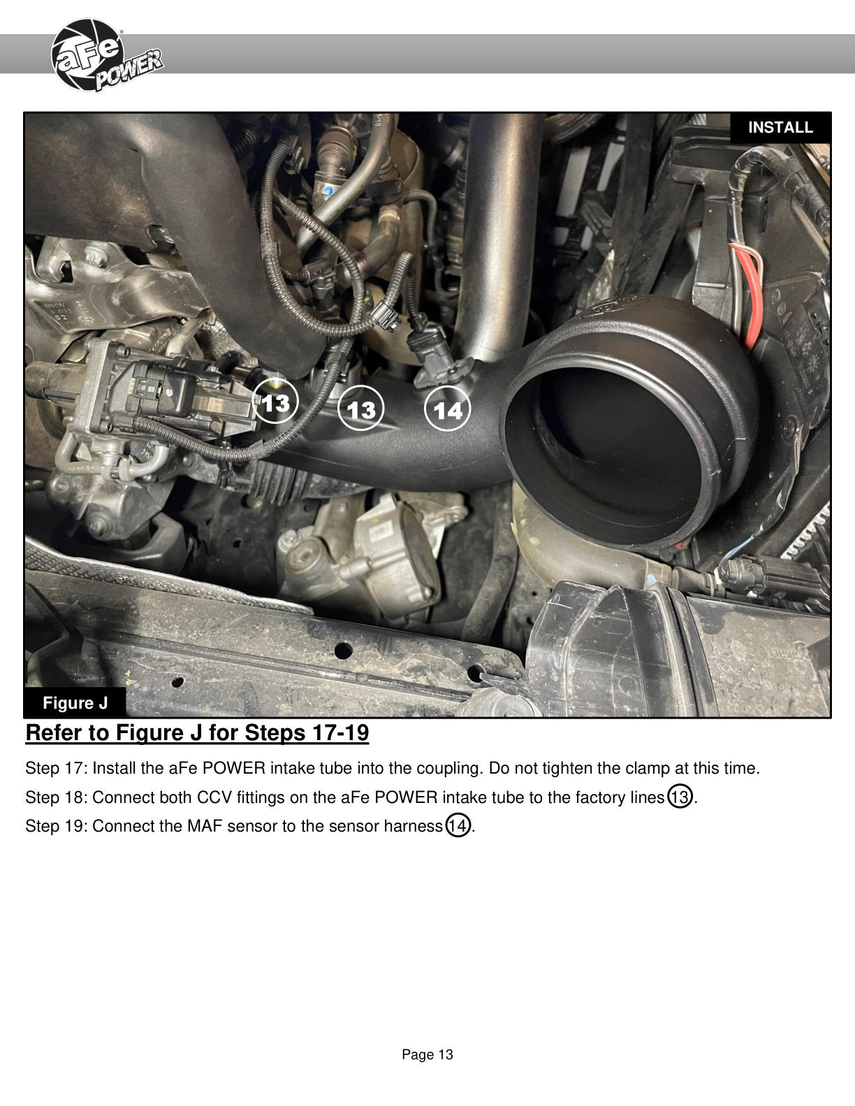 aFe Momentum GT Cold Air Intake System | BMW 330i B46/B48 (50-70061D)