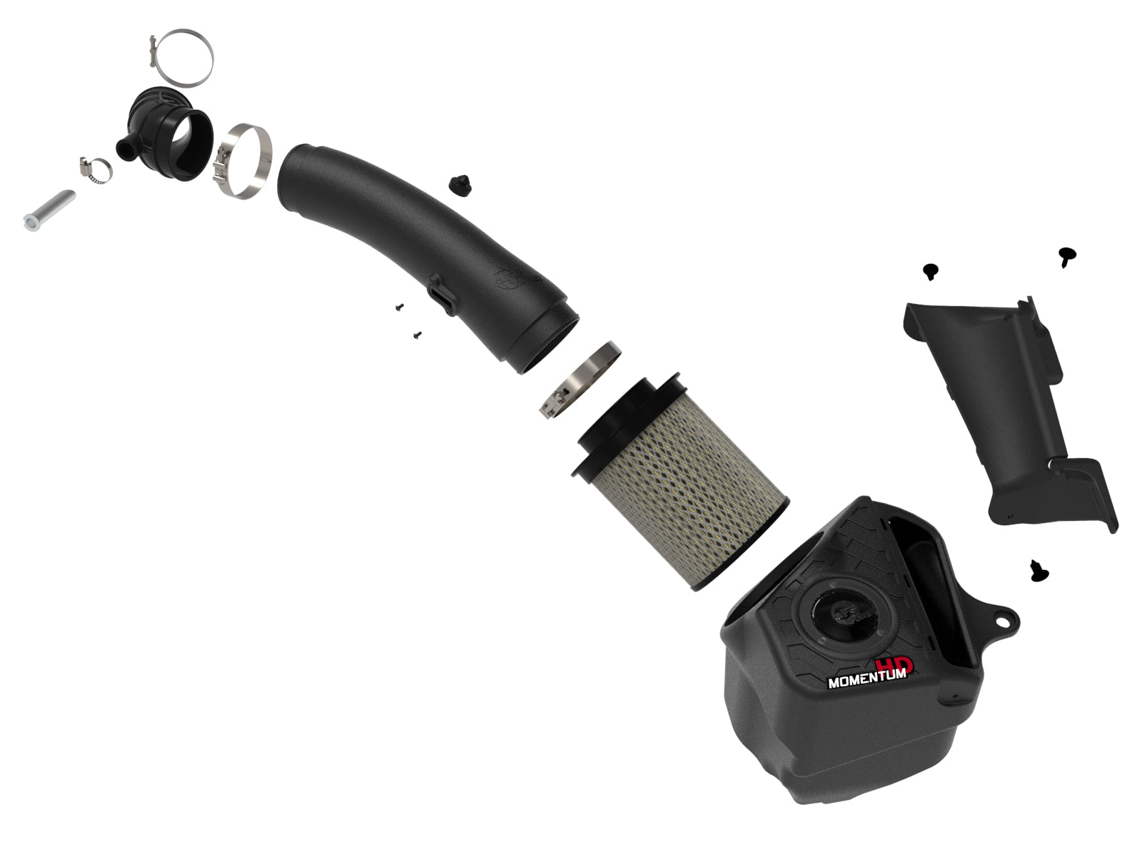 aFe Momentum HD Cold Air Intake w/ Pro GUARD7 | Jeep Wrangler JL V6-3.0L TD (50-70062G)