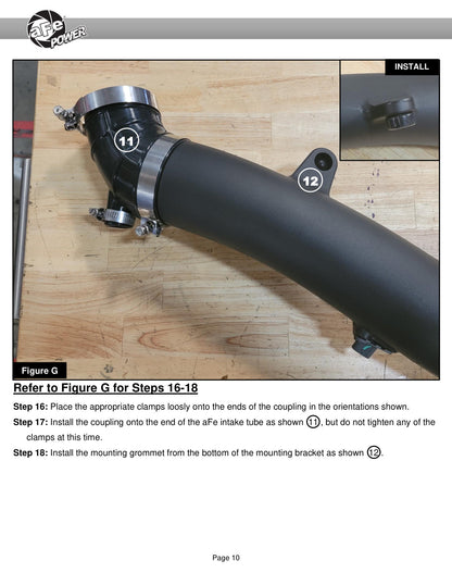 aFe Momentum HD Cold Air Intake w/ Pro GUARD7 | Jeep Wrangler JL V6-3.0L TD (50-70062G)