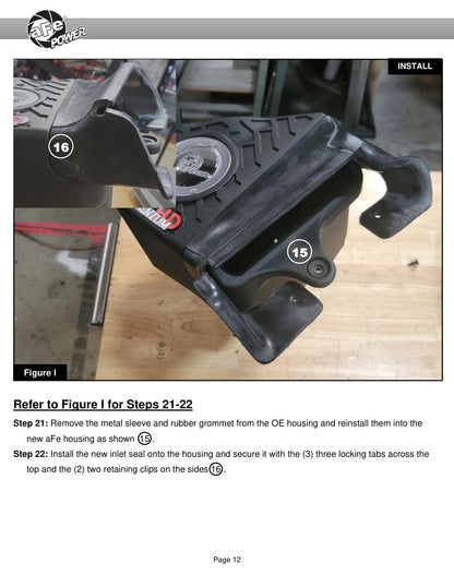 aFe Momentum HD Cold Air Intake w/ Pro GUARD7 | Jeep Wrangler JL V6-3.0L TD (50-70062G)