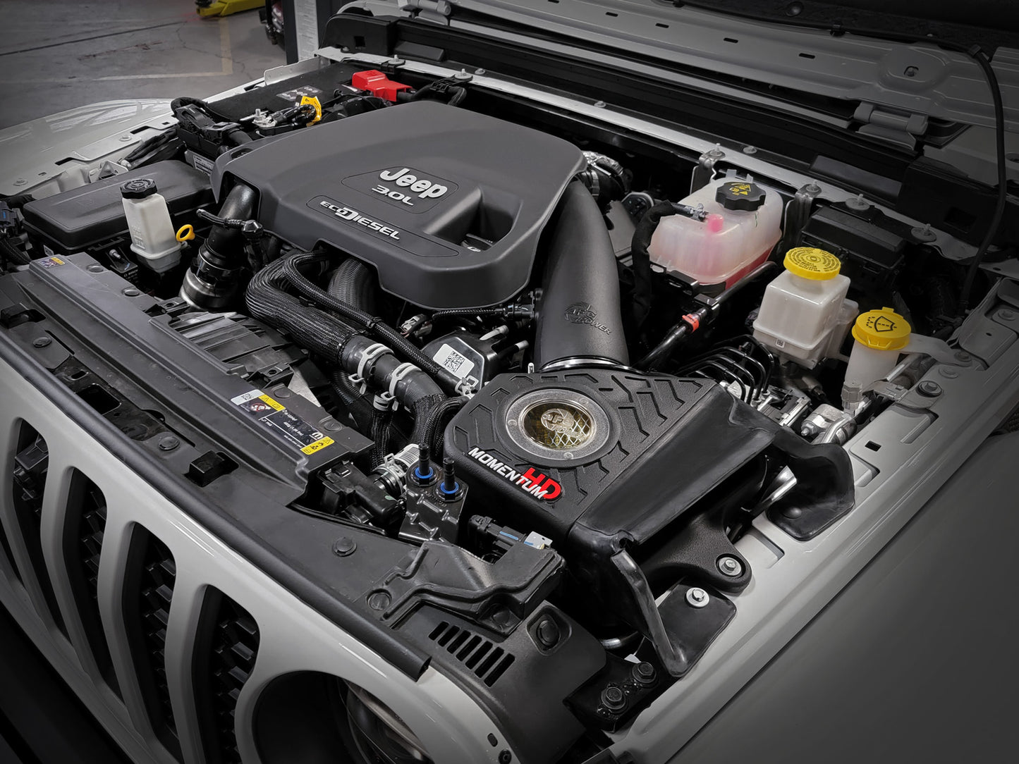 aFe Momentum HD Cold Air Intake w/ Pro GUARD7 | Jeep Wrangler JL V6-3.0L TD (50-70062G)