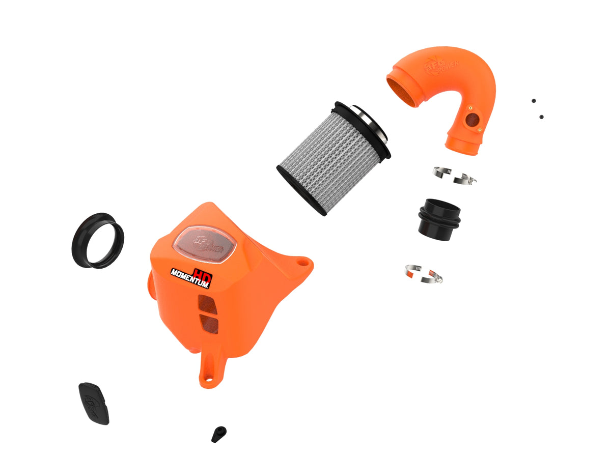 aFe 15-25 Toyota Hilux L4 2.8L (td) Momentum HD Orange Edition Intake w/ Pro DRY S Filter (MOQ 12)
