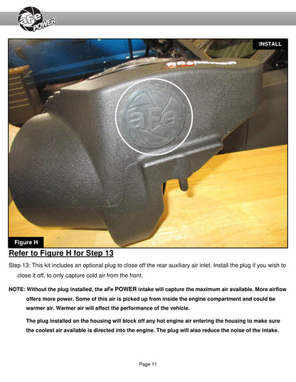 aFe Momentum GT Cold Air Intake System | BMW 530i / 530e (17-21) (50-70067D)