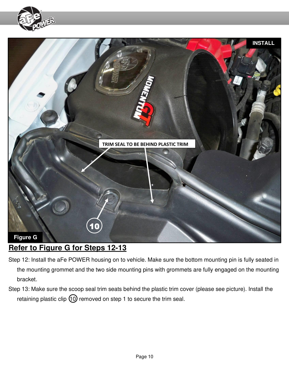 aFe Momentum GT Pro DRY S Cold Air Intake | Ford F-250/F-350 (20-21) (50-70069D)