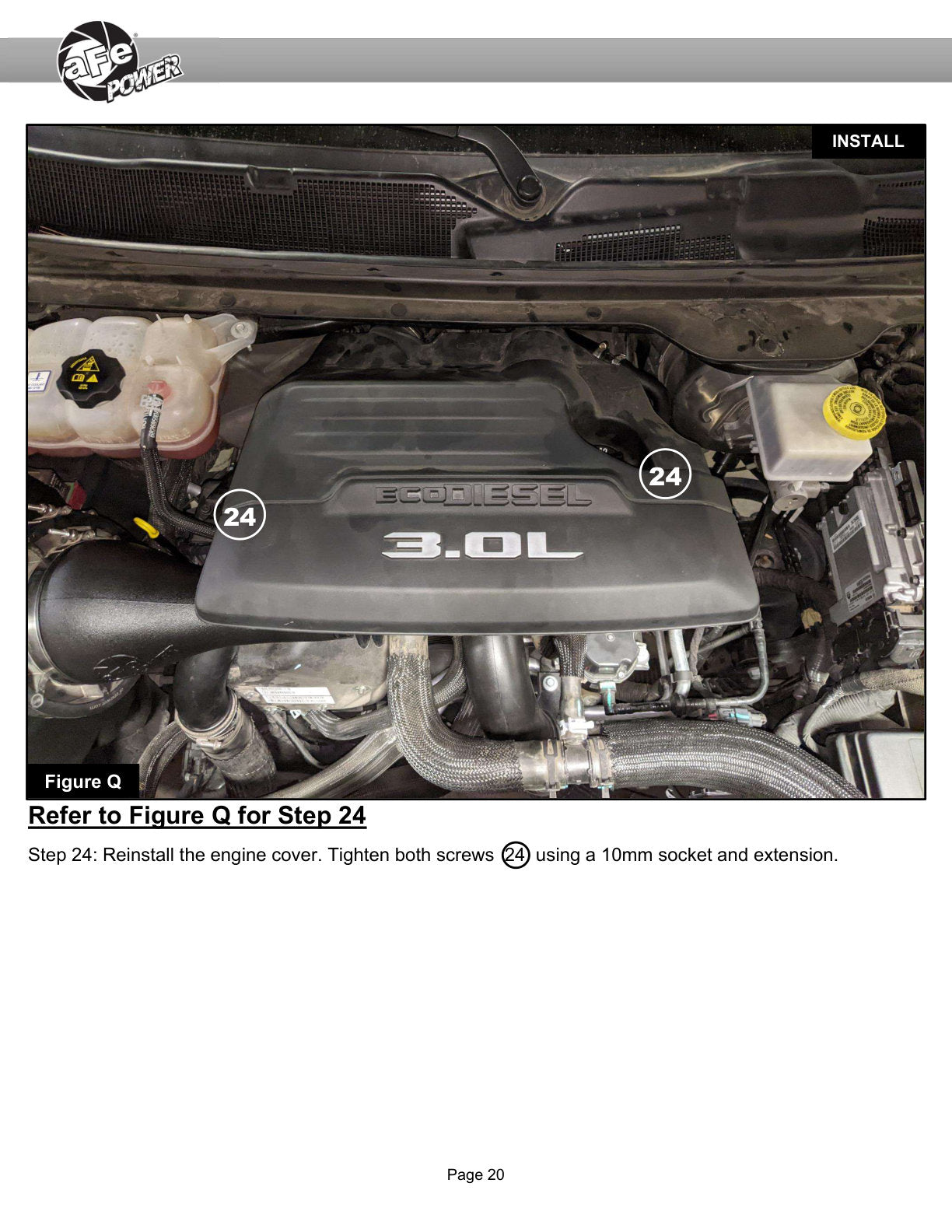 aFe Momentum HD Pro 10R Cold Air Intake | RAM 1500 3.0L V6 (td) (20-21) (50-70070T)