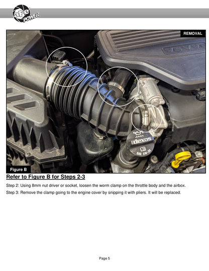 aFe Momentum GT Pro 5R Intake System | Chevrolet Blazer V6-3.6L (19-22) (50-70071R)