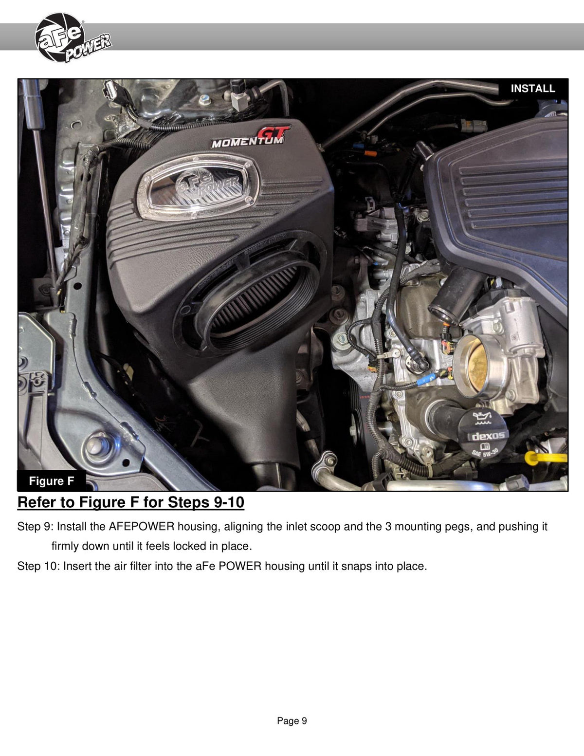 aFe Momentum GT Pro 5R Intake System | Chevrolet Blazer V6-3.6L (19-22) (50-70071R)