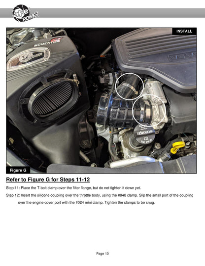 aFe Momentum GT Pro 5R Intake System | Chevrolet Blazer V6-3.6L (19-22) (50-70071R)
