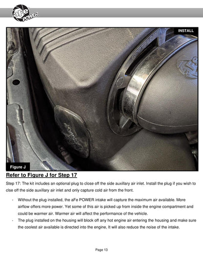 aFe Momentum GT Pro 5R Intake System | Chevrolet Blazer V6-3.6L (19-22) (50-70071R)
